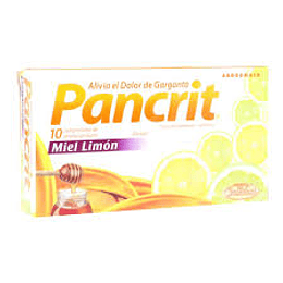 PANCRIT MIEL LIMON COM X 10