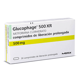 Glucophage XR 500 mg 30 comprimidos