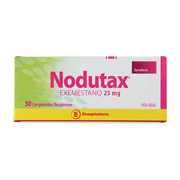 Nodutax 25 mg por 30 comprimidos