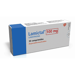Lamictal 100 mg 30 comprimidos dispersables masticables