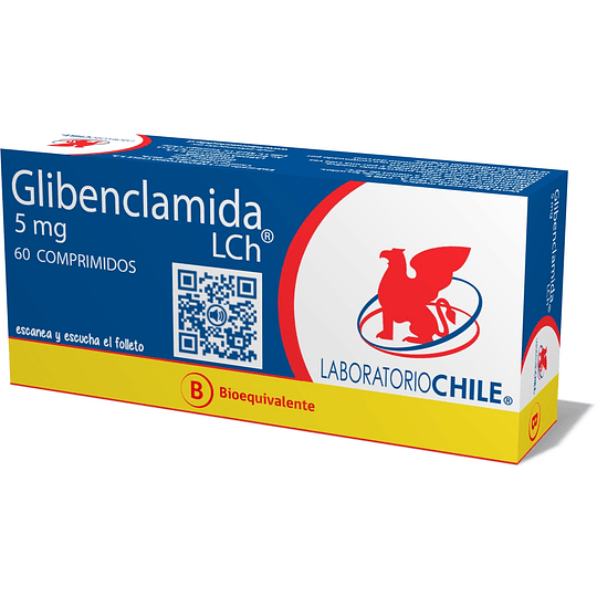 Glibenclamida 5 mg 60 comprimidos