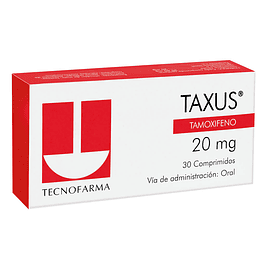 TAXUS COM 20 MG X 30