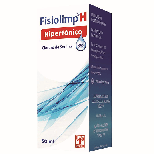 Fisiolimp H Hipertonico 3% Spray Solución Nasal 50ml