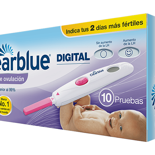Clearblue digital test ovulación