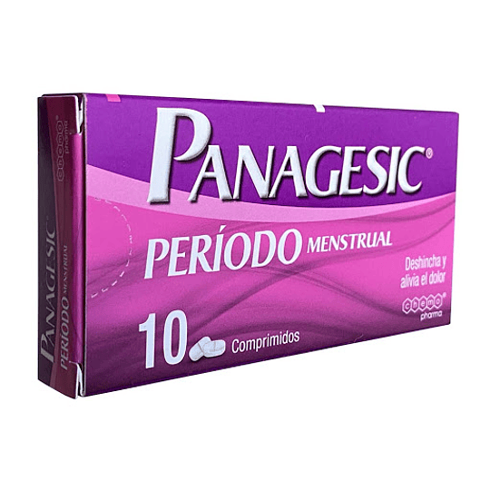 Panagesic Periodo Menstrual 10 Comprimidos