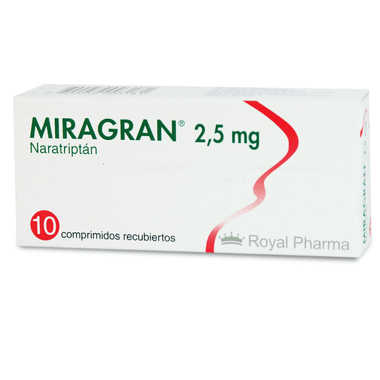 Miragran 2.5mg 10 Comprimidos Recubiertos