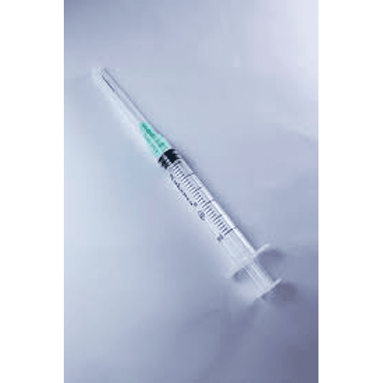 Jeringa insulina, bajo espacio muerto 1ml