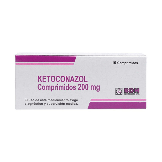 KETOCONAZOL COM 200 MG X 10 BPH	