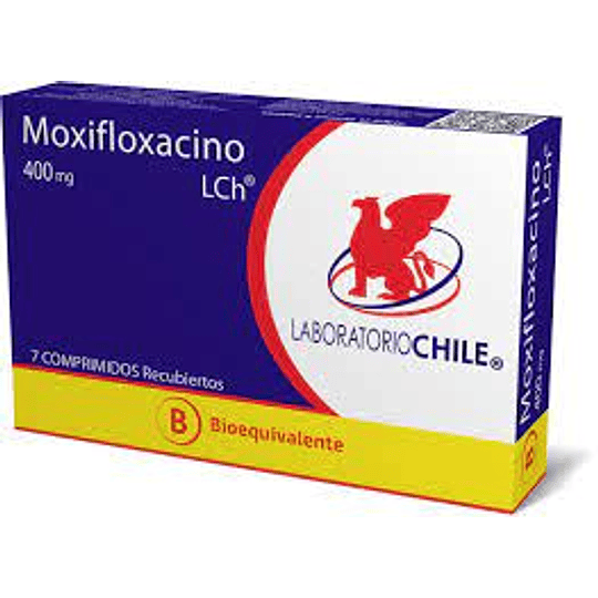 MOXIFLOXACINO COM 400 MG X 10 CHILE	