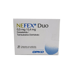 Nefex Duo 0,5mg/0,4mg por 30 capsulas