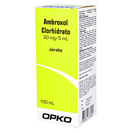 AMBROXOL ADULTO  JARABE, 30 MG X 100 ML