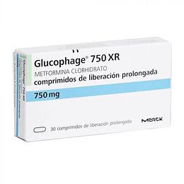 Glucophage XR 750 mg 30 comprimidos