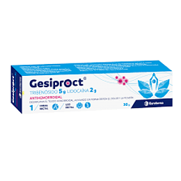 Gesiproct Crema antihemorroidal 30 gramos