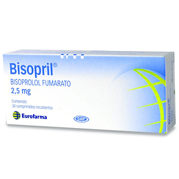 Bisopril 2,5 mg 30 comprimidos