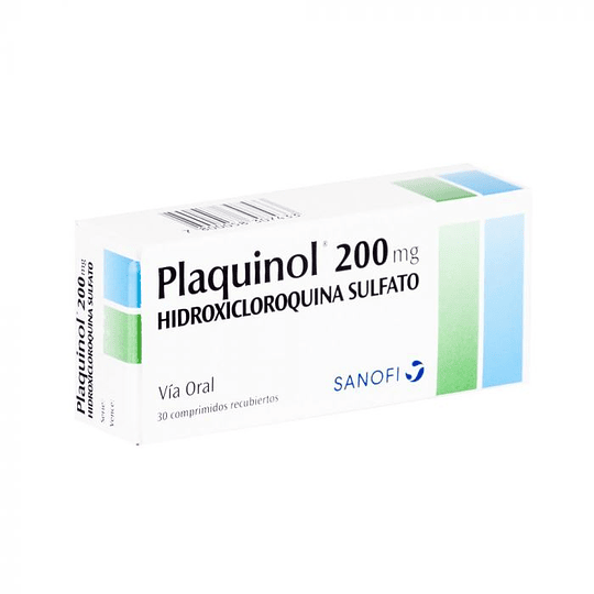 Plaquinol (Recubiertos) 200 mg por 30 tabletas