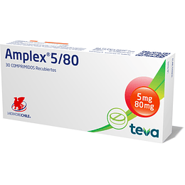 Amplex 5 / 80 mg, 30 comprimidos