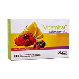 VITAMINA C COM 100 MG X 100 VALMA	