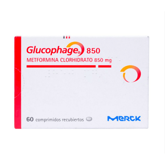 Glucophage 850 mg 30 comprimidos