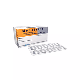 Mecolzine 500mg 100 Comprimidos Recubiertos