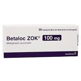 Betaloc Zok 200 mg 30 comprimidos