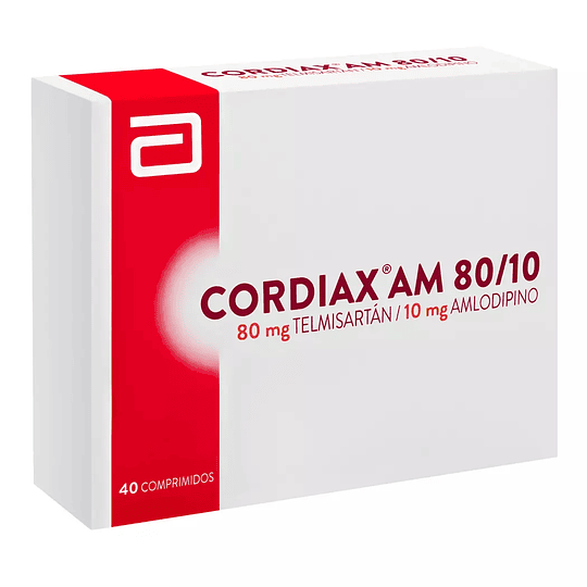 Cordiax AM 80 / 10 mg 30 comprimidos