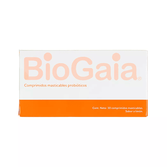 BioGaia Probióticos 30 comprimidos masticables
