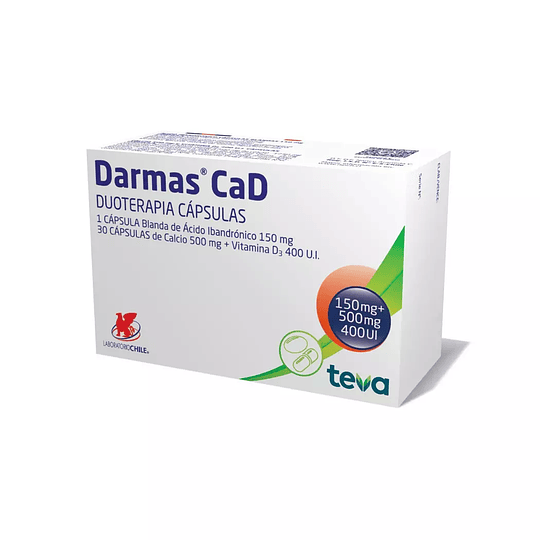 Darmas Cad 150mg/500mg 30Cap.