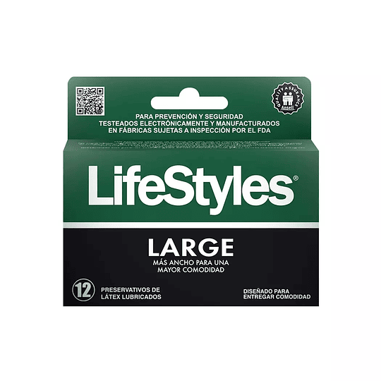 LIFESTYLES Large 12 Unidades