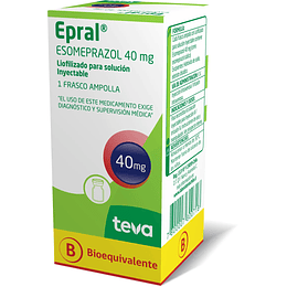 Epral 40 mg Frasco Ampolla