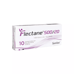 Flectane 500 / 20 mg 10 comprimidos