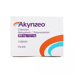 Akynzeo Netupitant 300 mg Palonosetrón 0,5 mg 1 Cápsula