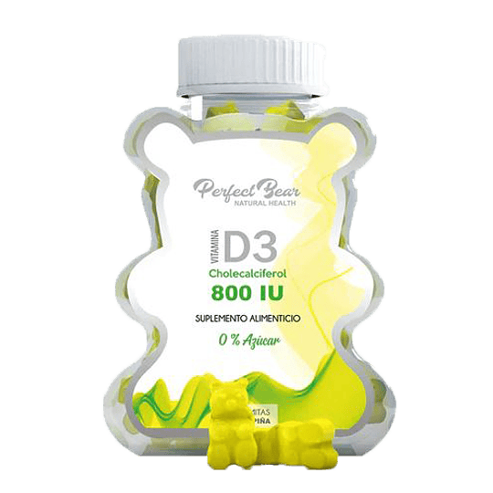 Vitamina D3, 60 Gomitas