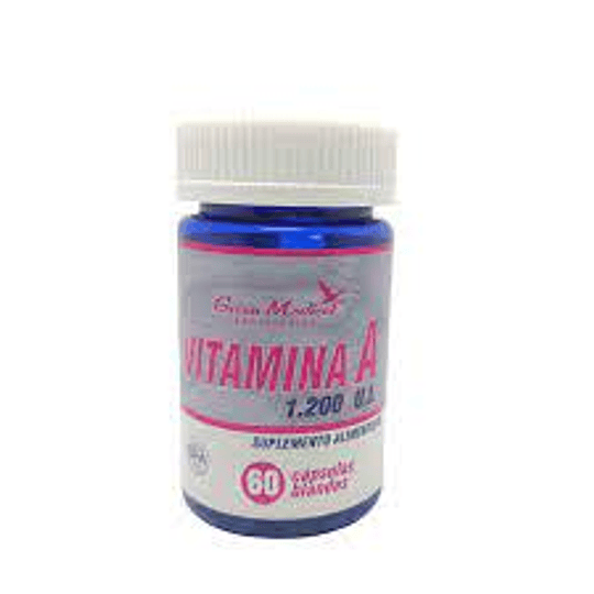 Vitamina A 1.200 U.I., 60 Cápsulas Blandas