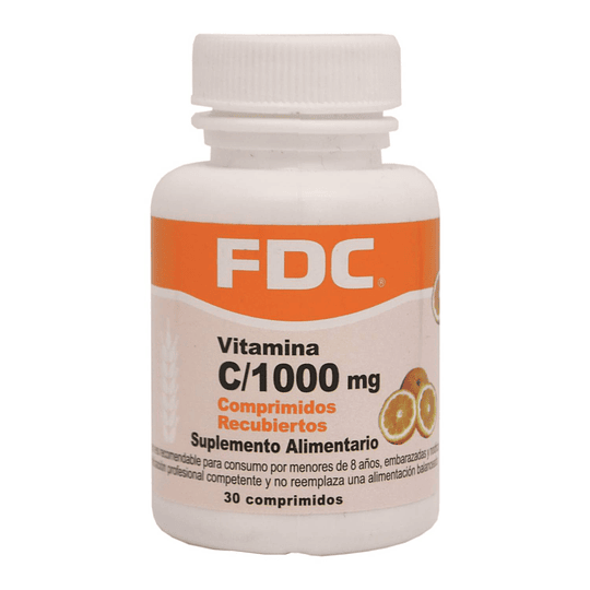 Vitamina C 1.000 Mg., 30 Comprimidos masticables