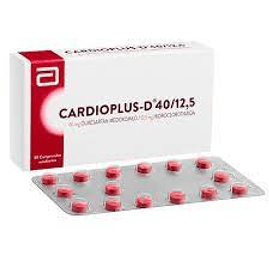Cardioplus-D 40 / 12,5 mg 40 comprimidos