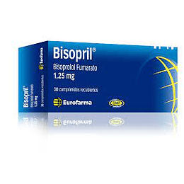 Bisopril 1,25 mg 30 comprimidos
