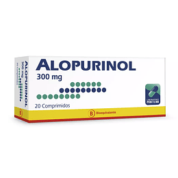Alopurinol 300 mg x 20 Comprimidos