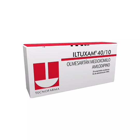 Iltux HCT Olmesartán / Hidroclorotiazida 40mg/10mg 28 Comprimidos Recubiertos