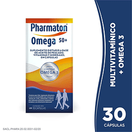 PHARMATON Omega 50+ 30 capsulas
