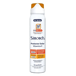 SIMONDS SPF50+ PROTECTOR AIR SPRAY X 75 ML