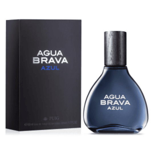 AGUA BRAVA AZUL EAU DE TOILETTE NATURAL SPRAY VAPORIZADOR 50ML