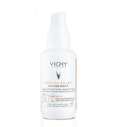 VICHY CAPITAL SOLEIL FLUIDO CON COLOR SPF50+ UV AGE DAILY 40ML