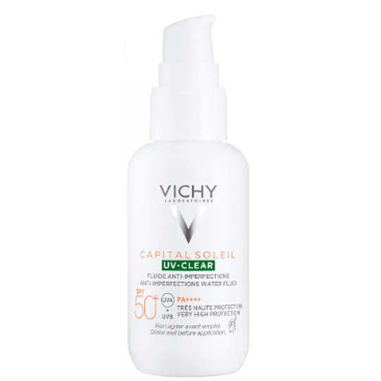 VICHY CAPITAL SOLEIL UV-CLEAR 50(+) CREMA ROSTRO 40ML