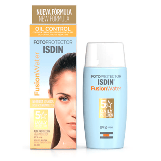 ISDIN FOTOPROTECTOR SPF50 FUSION WATER COLOR OIL CONTROL 50ML
