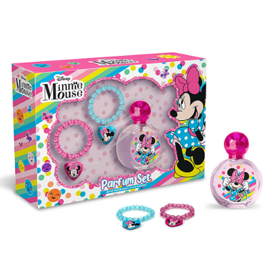 GELATTI MINNIE MOUSE EAU DE PARFUM 50ML+PULSERAS X2 COD.52391