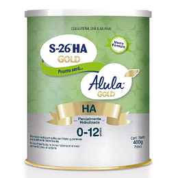 Alula S-26 HA Gold Parcialmente Hidrolizada 0 a 12 meses 900g