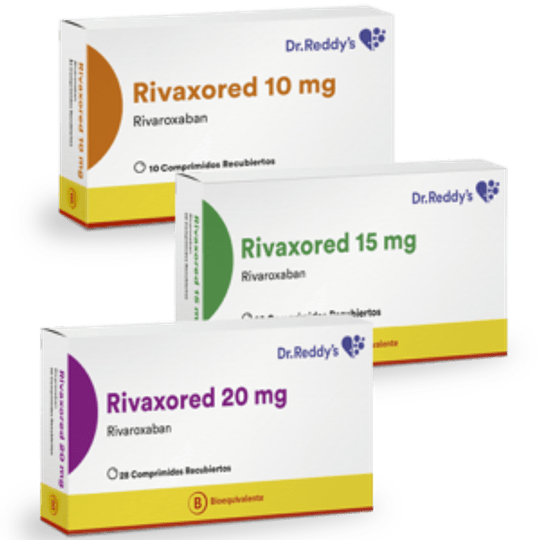 Rivaxored 15mg x 28 Tabletas (CD)