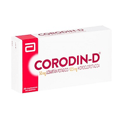 Corodin D, envase de 30 comprimidos