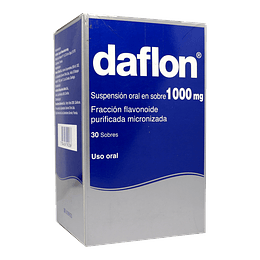 Daflon sobres de 1.000 mg., envase de 30 sobres