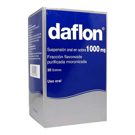 Daflon sobres de 1.000mg envase de 30 sobres
